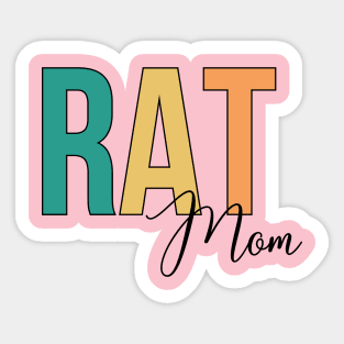 Rat Mom Sticker